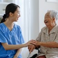 What is the main determinant of health for the elderly?